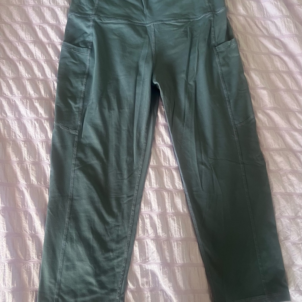 Women's blue gray Leggings M like new